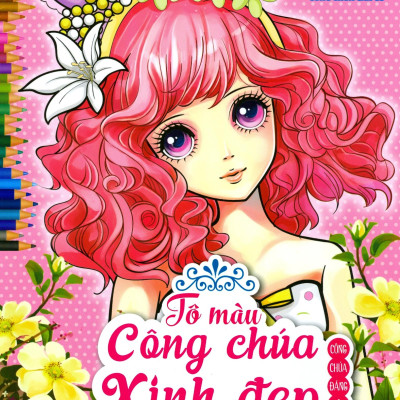 Bộ Sách Tô Màu Công Chúa Xinh Đẹp (Bộ 6 Cuốn) (Tái Bản 2024)