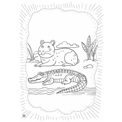Sách - Bé Tô Màu Capybara - Bộ Trưởng Bộ Ngoại Giao - Cuộc Sống Muôn Màu - Tặng Kèm Sticker - Việt Thư