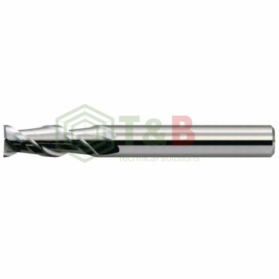 Dao Phay Phẳng 2 Me D1.5 x 2.25 x 45 Union Tool Model CAS2015-0225, Dao phay ngón gia công trước nhiệt, đồng, nhôm