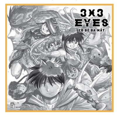 3x3 Eyes - Cô Bé Ba Mắt - Tập 12 - Tặng Kèm Mini Shikishi
