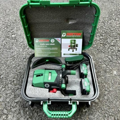 MÁY CÂN BẰNG LASER 5 TIA  XANH  DK-LS0505 DEKTON -HÀNG CHÍNH HÃNG