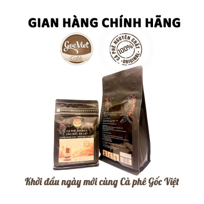 Cà phê Arabica Cầu Đất, Đà lạt- 100% cà phê nguyên chất dạng rang xay 500g