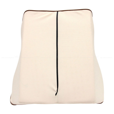 Tựa Lưng Ô Tô Cao Su Non Vải Nỉ CIND G002 Màu Kem