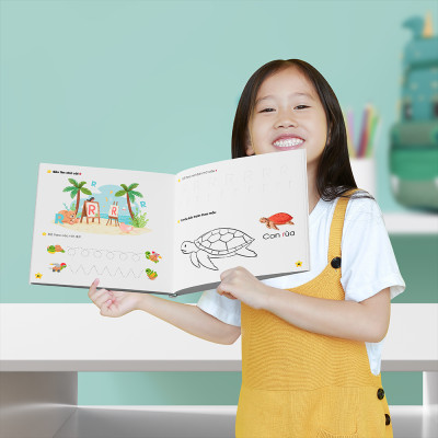 Sách Chữ Cái Kỳ Diệu Dành Cho Bé Học Ngữ Âm Và Tập Viết Tập 2 có App Bài Giảng