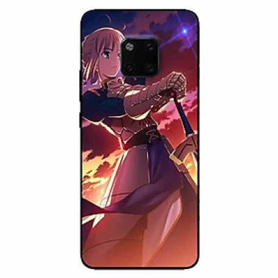 Ốp lưng in cho Huawei Mate 20 Pro Cô Gái và Kiếm