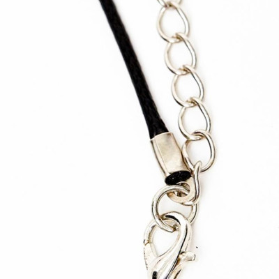 Mặt dây chuyền thạch anh ưu linh phối thánh giá bạc 12mm - Ngọc Quý Gemstones