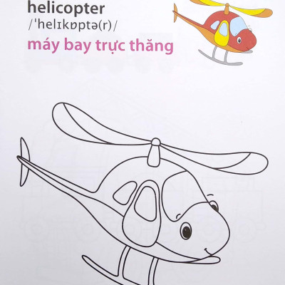 Giờ Học Tô Màu Của Bé - Phương Tiện Giao Thông (Siêu Vui Nhộn - Siêu Bổ Ích)