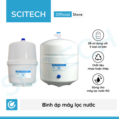 Bình áp máy lọc nước (Tặng kèm van bình áp) - Hàng chính hãng