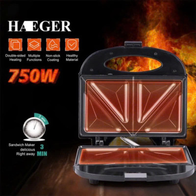 Máy Nướng Bánh Mì Sandwich Làm Nóng Thức Ăn Cho Bữa Sáng Đa Năng Dễ Sử Dụng - Hàng Nhập Khẩu