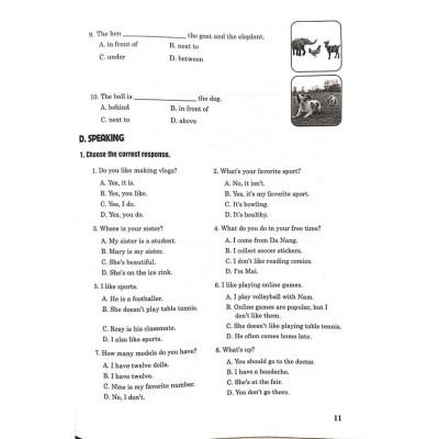 Sách - Bài Tập Trắc Nghiệm Tiếng Anh 7 ( Bám Sát SGK Cánh Diều I - LEARN SMART WORLD - Có Đáp Án)MK