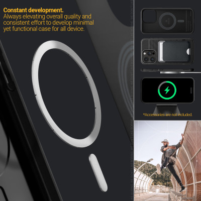 Ốp Lưng Dành Cho iPhone 15 ProMax SPIGEN CASEOLOGY PARALLAX MAGFIT_ Hàng chính hãng