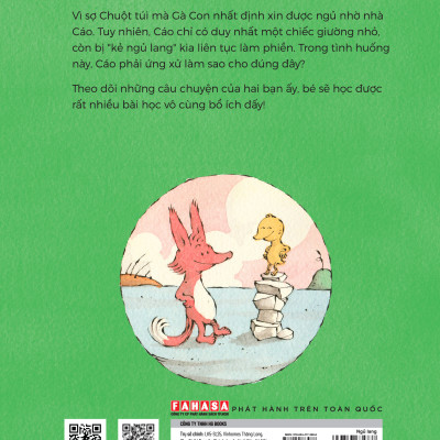 Sách Song ngữ: Tình bạn diệu kỳ - Phát triển EQ (Chick & Fox) : Yêu thương như một món quà