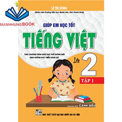SÁCH - Giúp em học tốt tiếng việt 2 tập 1 (dùng kèm sgk cánh diều)
