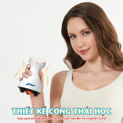 Máy massage toàn thân cầm tay Puli PL-671DC - Massage bụng, và thư giãn toàn thân