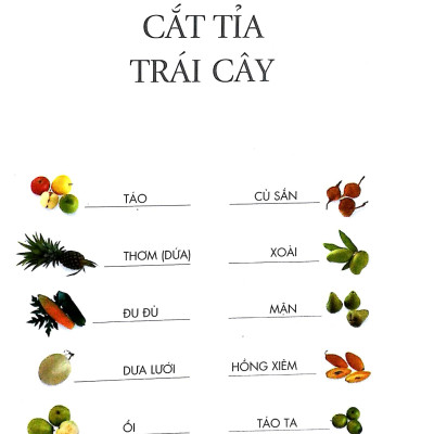 Nghệ Thuật Trang Trí & Cắt Tỉa Trái Cây 