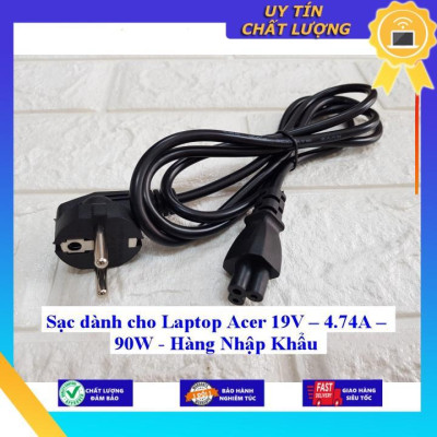 Sạc dùng cho Laptop Acer 19V – 4.74A – 90W - Hàng Nhập Khẩu New Seal