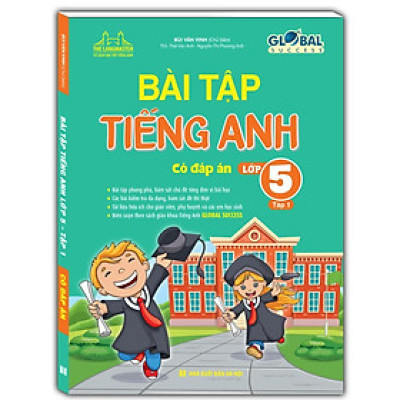 Sách - Global Success - Bài Tập Tiếng Anh Lớp 5 Tập 1 - Có Đáp Án - Minh Thắng