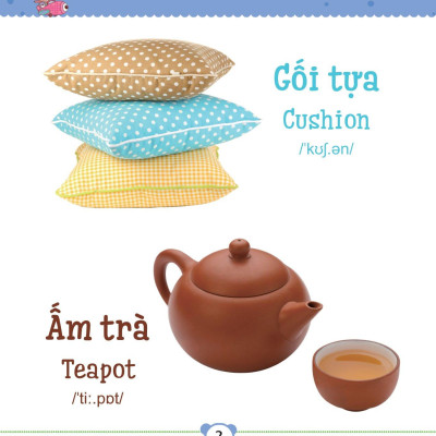 Từ Điển Bằng Tranh Dành Cho Trẻ Em - Vật Dụng Gia Đình