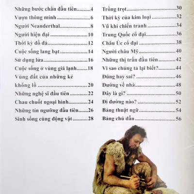 Bách Khoa Tri Thức Về Khám Phá Thế Giới Cho Trẻ Em - Early people - Người Cổ Đại