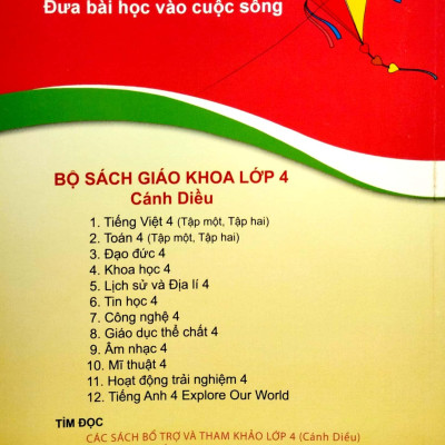 Sách - Vở Bài Tập Tiếng Việt 4 - Tập 1 (Cánh Diều) (Chuẩn)