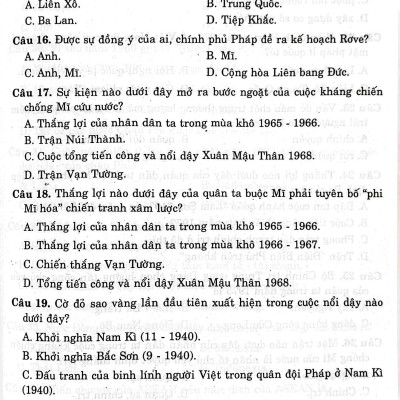 36 Bộ Đề Trắc Nghiệm Ôn Luyện Thi THPT Quốc Gia 2022 - Khoa Học Xã Hội (Lịch Sử - Địa Lí - Giáo Dục Công Dân)