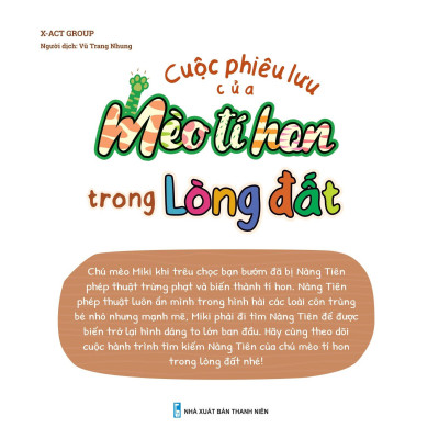 Cuộc Phiêu Lưu Của Mèo Tí Hon - Trong Lòng Đất
