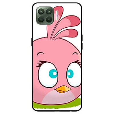Ốp lưng dành cho Oppo A93 - F17 Pro mẫu Chim Nền Hồng
