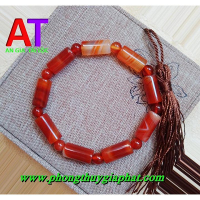 VÒNG ĐEO TAY ĐÁ MÃ NÃO ĐỐT TRÚC