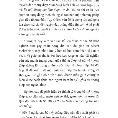 Ngôn Ngữ Cơ Thể - 7 Bài Học Đơn Giản Để Làm Chủ Ngôn Ngữ Không Lời (Tái Bản)