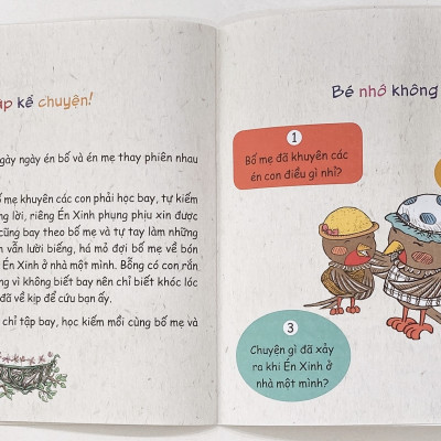 Rèn Luyện Thói Quen Tốt 2-6 Tuổi: Đừng Lười Biếng Vậy, Én Xinh (Song Ngữ)