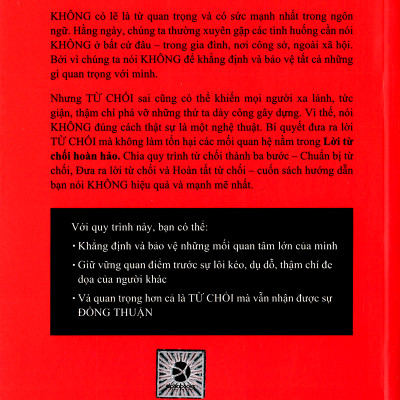 Lời Từ Chối Hoàn Hảo (Quà Tặng Card Đánh Dấu Sách Đặc Biệt)