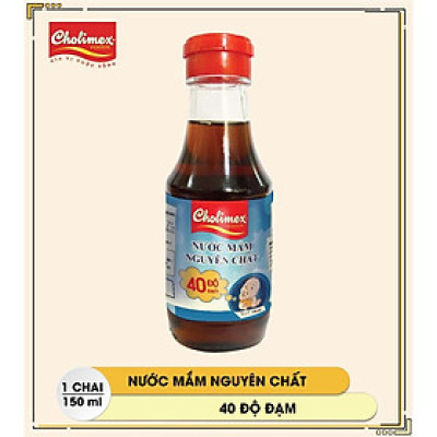 Nước Mắm Nguyên Chất Cholimex 40 Độ Đạm 150ml (dùng được cho em bé)