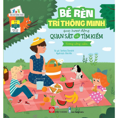Sách - Bé Rèn Trí Thông Minh Qua Hoạt Động Quan Sát Tìm Kiếm - Đinh Tị Books