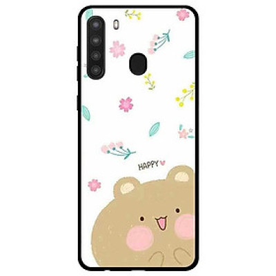 Ốp lưng dành cho Samsung Galaxy A21 mẫu Gái Happy