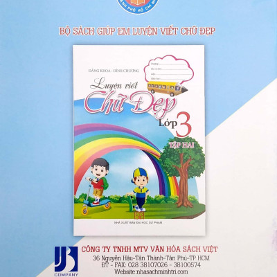 Luyện Viết Chữ Đẹp Lớp 3 - Tập 1