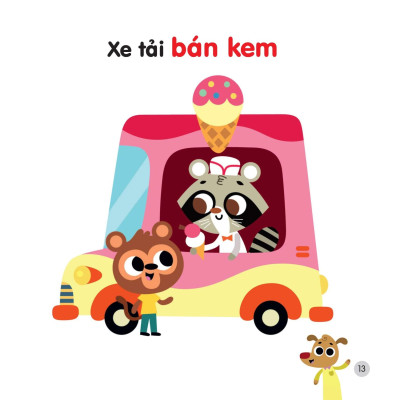 Sách 200 Từ Vựng Mẹ Cùng Con Học Nói - Các Phương Tiện Giao Thông Ngộ Nghĩnh