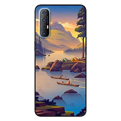 Ốp lưng dành cho Oppo Reno 3 / A91 - Reno 3 Pro - Reno 4 - Reno 4 Pro mẫu Hai Chiếc Thuyền
