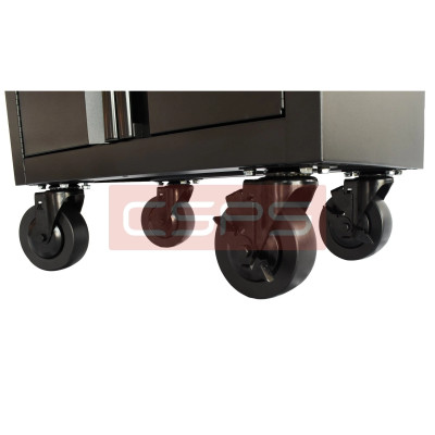 Tủ dụng cụ CSPS 61cm - 04 hộc kéo màu đen mặt ván gỗ