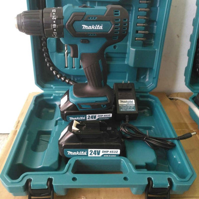 MÁY KHOAN DÙNG PIN 18V (38 NM) MAKITA (KHÔNG KÈM PIN VÀ ĐẾ SẠC) DHP453Z (THÂN MÁY)- HÀNG CHÍNH HÃNG
