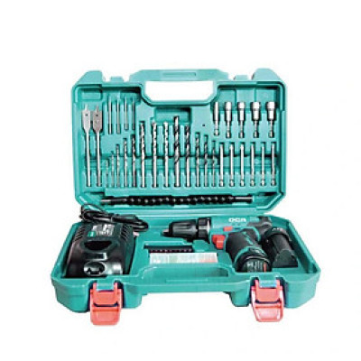 BỘ MÁY KHOAN KHÔNG CHỔI THAN DÙNG PIN 12V/2.0AHX2 (KÈM 1 SẠC,2PIN 2.0AH) DCA ADJZ23-10TK - HÀNG CHÍNH HÃNG