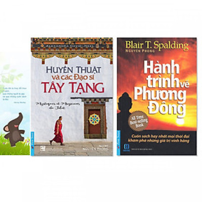 Combo 2 cuốn sách về tâm linh : Huyền Thuật Và Các Đạo Sĩ Tây Tạng + Hành Trình Về Phương Đông - First News