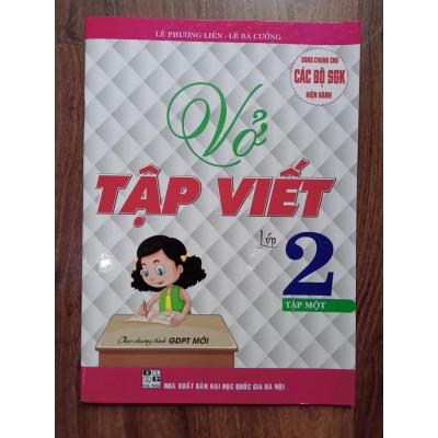 Sách - Combo Vở Tập Viết Lớp 2 (Tập 1+Tập 2) - Theo Chương Trình Giáo Dục Phổ Thông Mới (HA-MK)