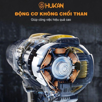 MÁY KHOAN PIN 80NM HK-Z1100 HUKAN (2 PIN ) - HÀNG CHÍNH HÃNG