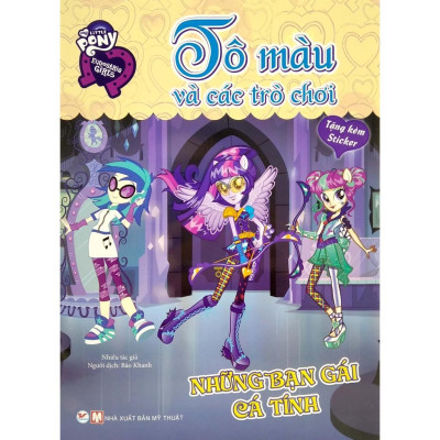 Sách - Pony Tô Màu Và Các Trò Chơi - Những Bạn Gái Cá Tính - Tân Việt Books