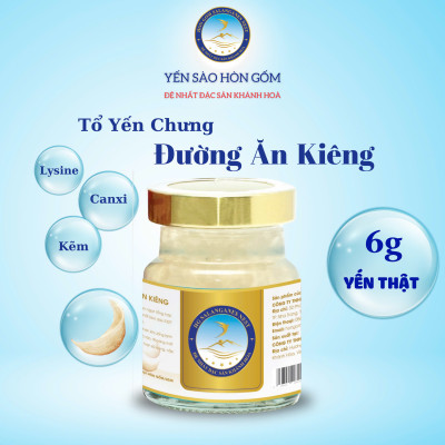 [Combo 30 Hũ] Tổ Yến Sào Chưng Đường Ăn Kiêng - Yến Sào Hòn Gốm Chính Hiệu Khánh Hoà - HGK NEST
