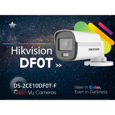 Trọn Bộ 4 Camera Hikvision Có Màu Ban Đêm FHD 1080P Đầy Đủ Phụ Kiện Lắp Đặt ,.-Hàng chính hãng