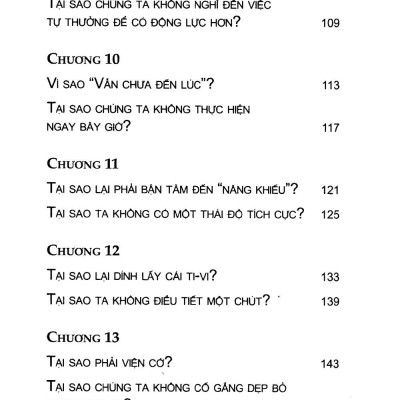 Tại Sao Lại Chần Chừ? (Khổ Nhỏ)