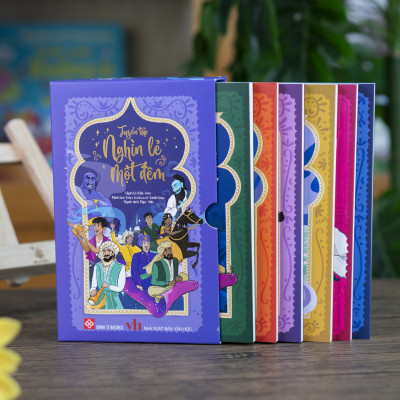 Sách - Hộp sách (6 tập): Tuyển tập Nghìn lẻ một đêm Đinh Tị Books