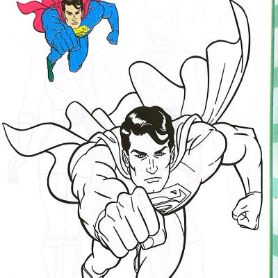 Tô Màu Siêu Nhân Superman Quyển 5