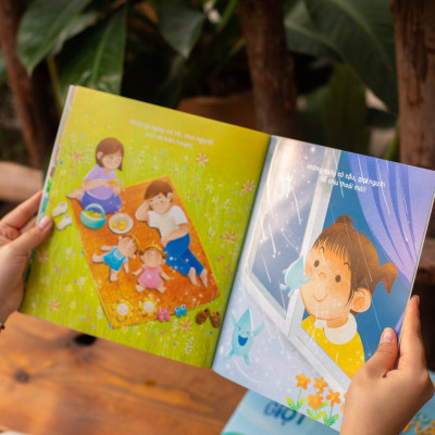 Combo 2 Cuốn THẾ GIỚI QUANH EM (Mưa Nắng Nắng Mưa & Sắc Màu Của Giọt Nước) - Sách Truyện Khám Phá Khoa Học (Tặng Kèm Sticker - Dành Cho Bé 1-3 4-6 Tuổi)